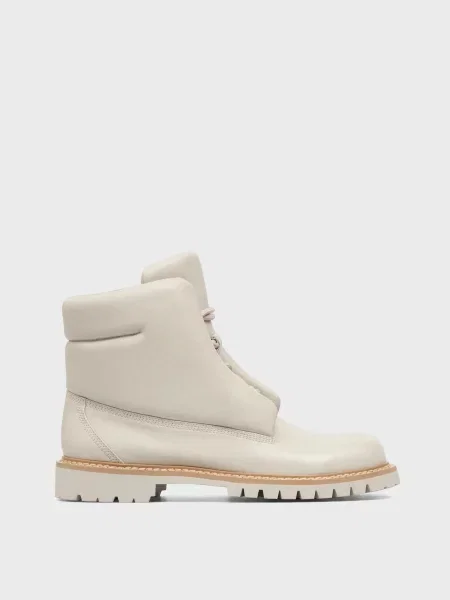 Кожаные сапоги Prpy серые