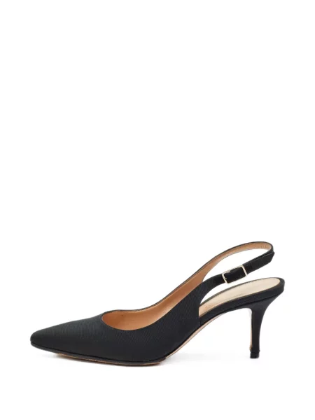 Pantofi cu toc Gianvito Rossi slingback negru
