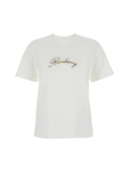 Koszulka Burberry biała