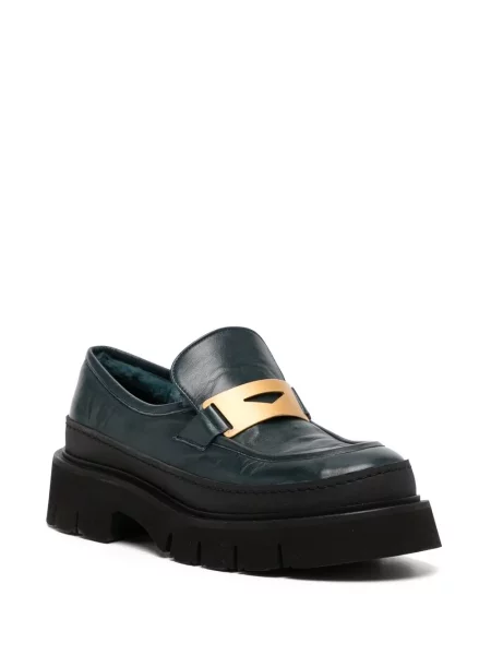 Loafersy Madison.maison zielone