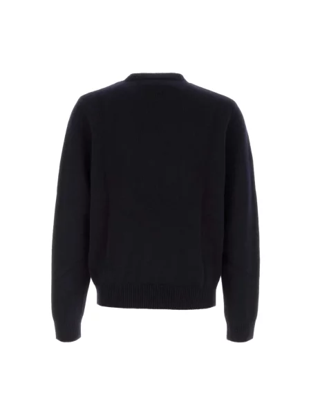 Sweter A.p.c. wełniany granatowy