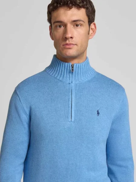Sweter Polo Ralph Lauren niebieski