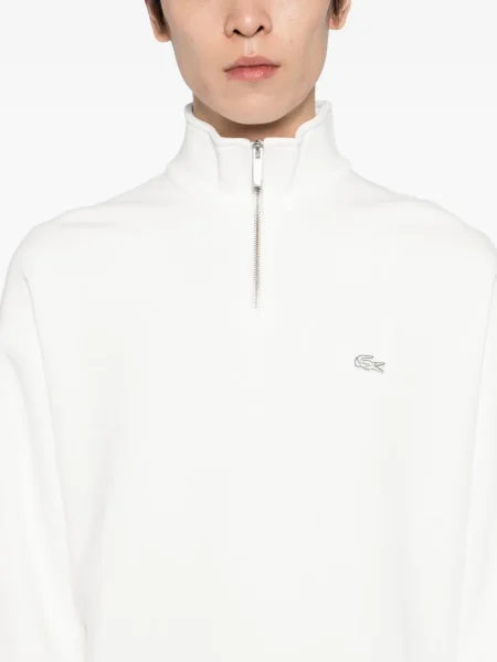 Hanorac Lacoste alb