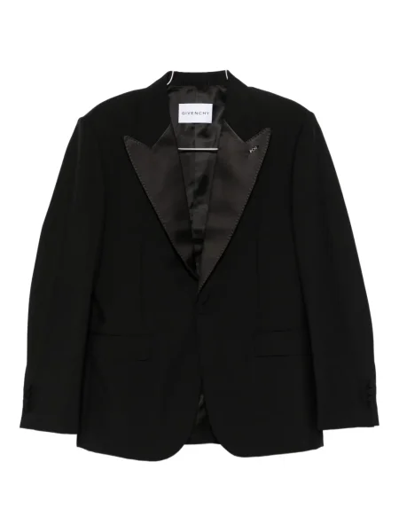 Marynarka Givenchy z klapą czarna