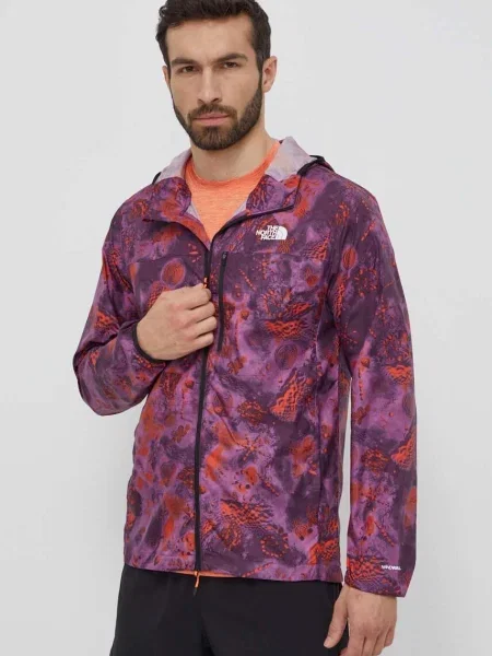 Geacă de vânt The North Face violet