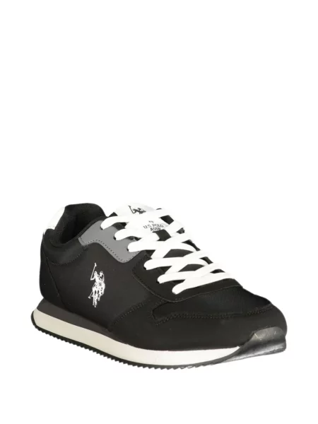 Sneakerși U.s. Polo Assn. cu autograf negru