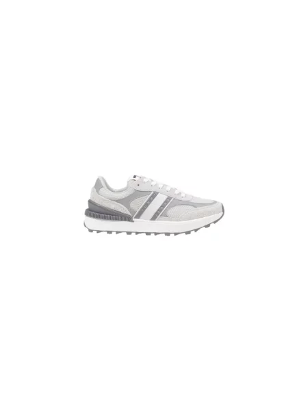 Sneakersy Tommy Jeans zamszowe szare