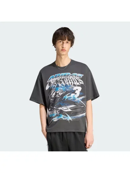 Tričko Gurnge Racing Graphic černé