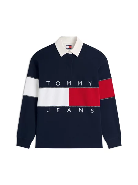 Palton Tommy Jeans albastru