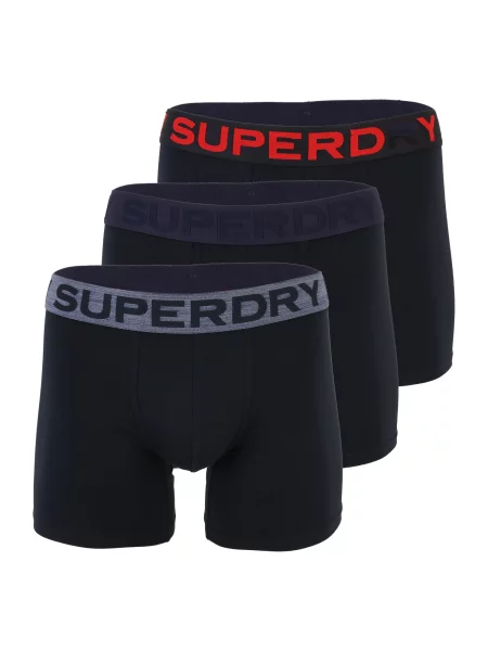 Superdry & Co Boksarice modra / mornarska / opal rdeča