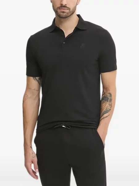 Tricou polo Karl Lagerfeld negru