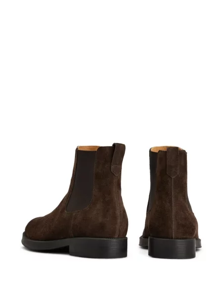 Botine chelsea Tod's din piele de căprioară maro