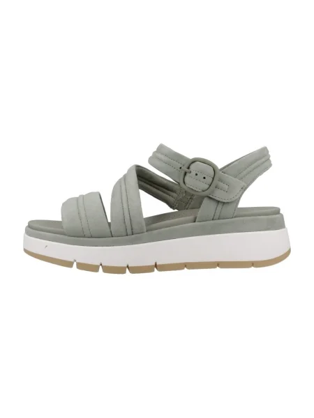 Pantofi Clarks cu bretele verde