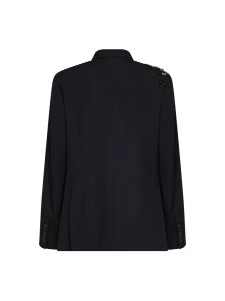 Marynarka Dries Van Noten wełniana czarna