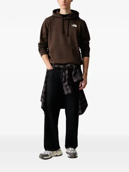 Hoodie The North Face καφέ