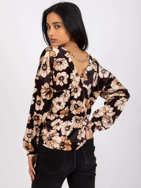 Bluză Fashionhunters negru