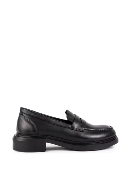 Pantofi loafer Sergio Moretti Firenze din piele negru