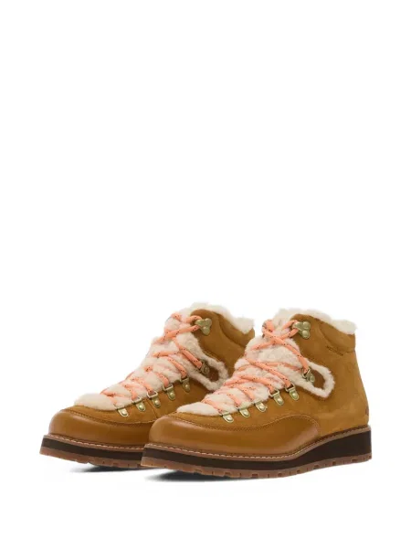 Botine Merrell cu șireturi din dantelă maro
