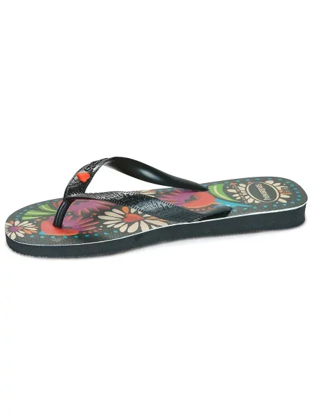 Havaianas japanke za žene TOP BEGONIA CORACAO crna