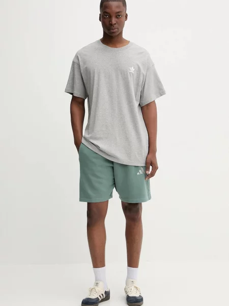 Футболка adidas Originals Essentials однотонна сірий