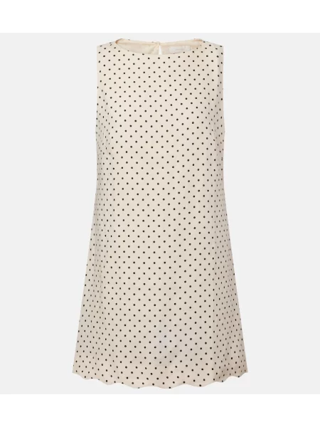 Rochie Faithfull de in cu buline bej