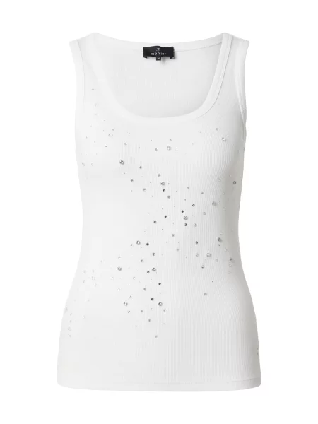 Monari Top crem / argintiu