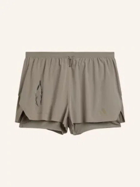 Adidas Bežecké Šortky 2 V 1 khaki