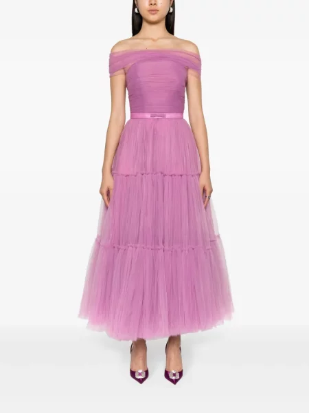 Rochie maxi Ana Radu de costum violet
