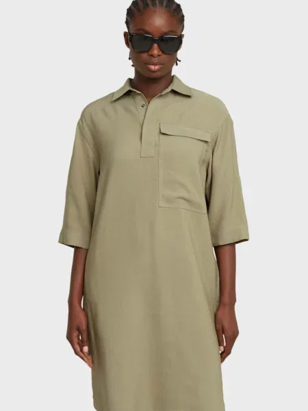 Сукня-сорочка G-star Raw зелена