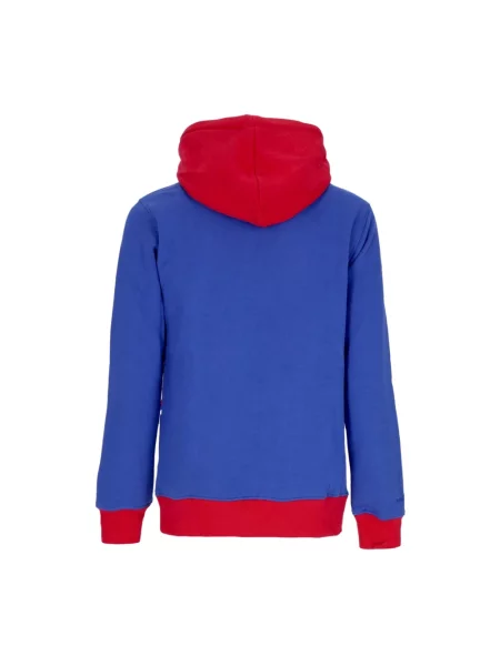 Bluza z kapturem Mitchell & Ness niebieska