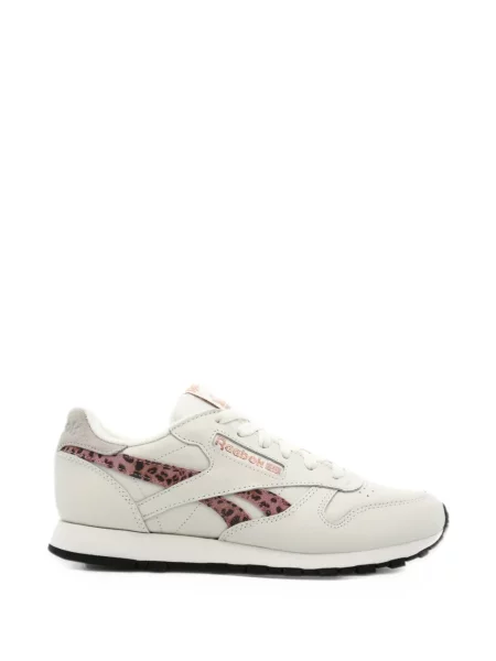 Iš natūralios odos raštuotos sportbačiai Reebok Classic Leather leopardinės