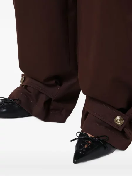 Pantaloni cargo Moschino galben