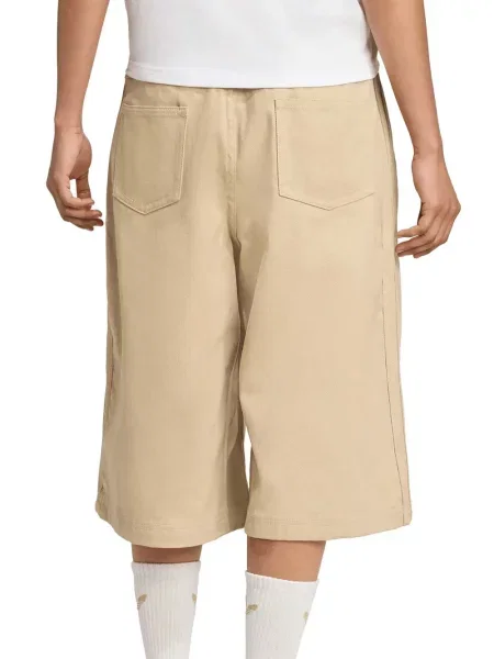 Pantaloni scurți Adidas cu dungi din satin negru