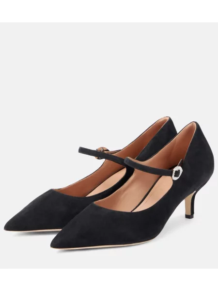 Krištáľové lodičky Malone Souliers čierna