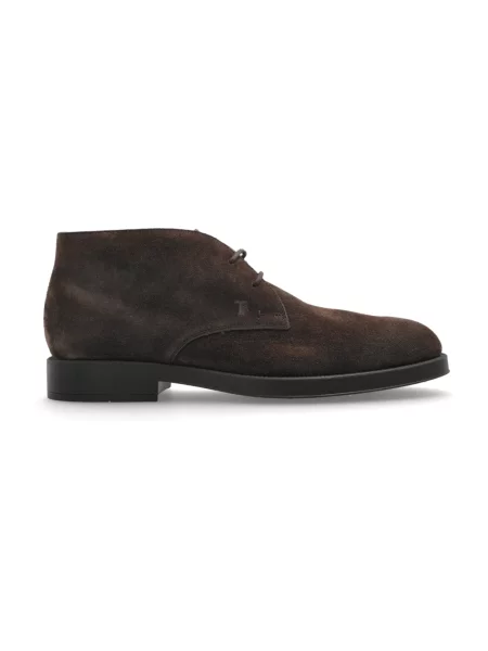 Botki Tod's zamszowe brązowe