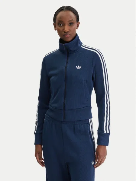 Adidas Originals felső Firebird nyomott mintás sötétkék