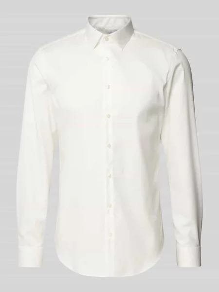 Koszula biznesowa o kroju slim fit z diagonalu Jake*s