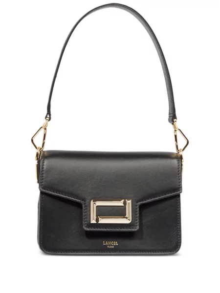 Geanta de piele Lancel din piele negru