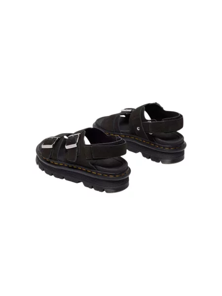 Pantofi Dr. Martens din piele cu platformă negru