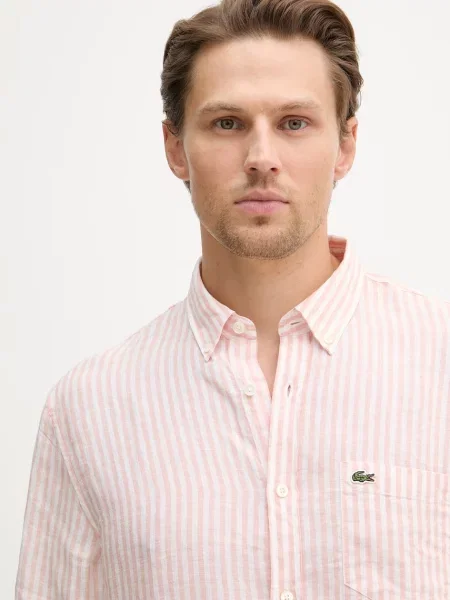 Льняная рубашка Lacoste