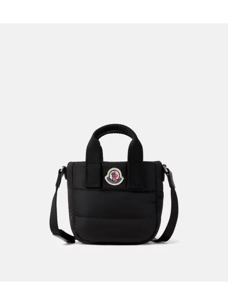 Τσάντα χιαστί Moncler Enfant μαύρο