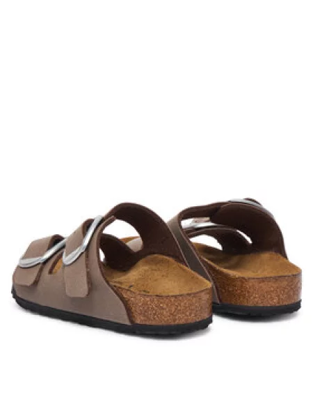 Dětské pantofle Birkenstock béžové