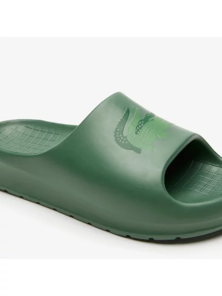 Шлепанцы Lacoste зеленые