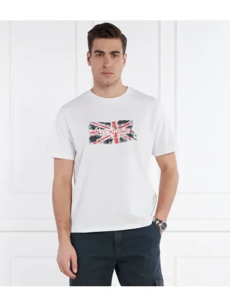 Pepe Jeans London Tricou CLAG | alb