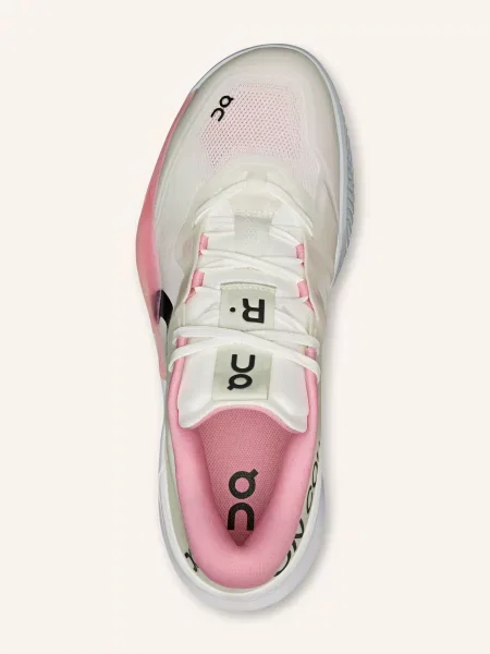 On Buty Do Tenisa The Roger Pro 3 Clay rosa białe