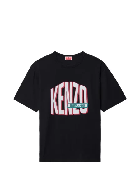Koszulka Kenzo biznesowa czarna