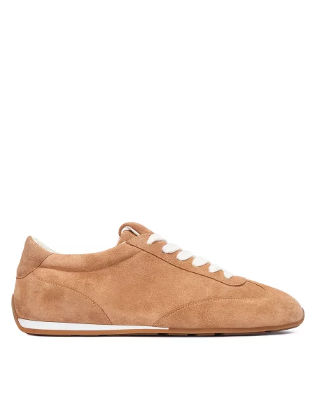Sneakersy Stuart Weitzman Colton Sleek Svetlo hnedá