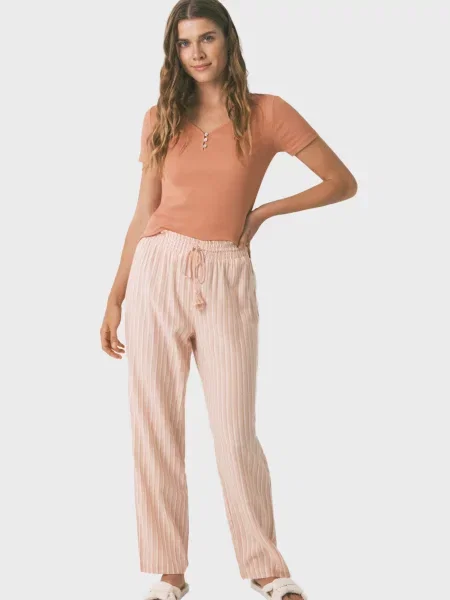 Смугасті штани Women'secret помаранчеві