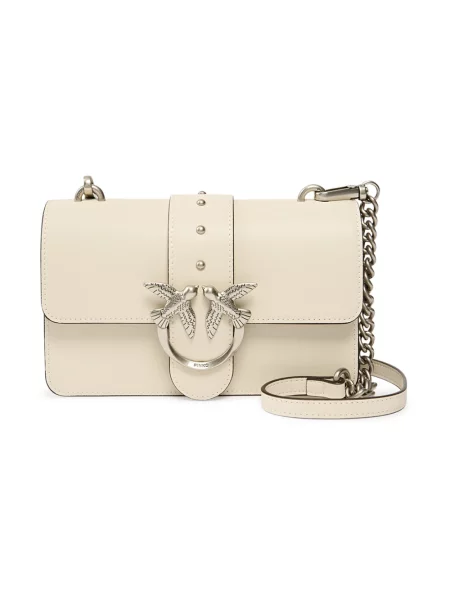Torebka crossbody Pinko casual biała