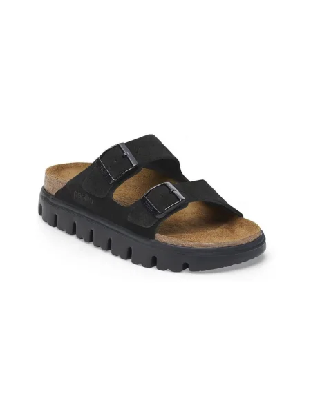 Topánky BIRKENSTOCK Arizona chunky leve čierna